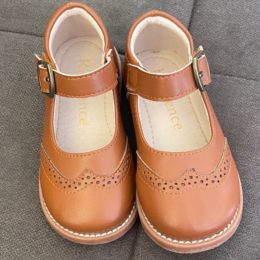 Classic Brown Toddler girl Shoes